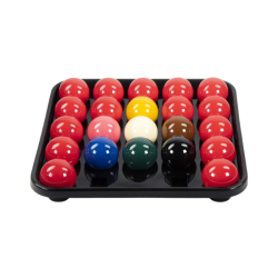 Preview: Ball Tablett Snooker PVC schwarz